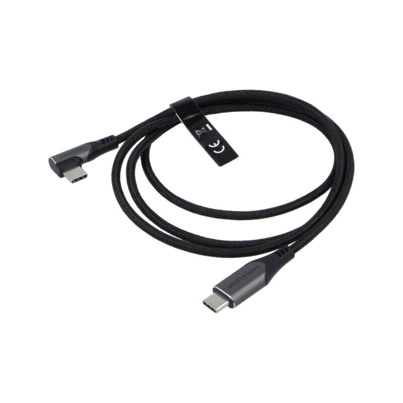 Cablu; USB 2.0; nichelat; 1m; negru; Fire: Cu,cositorit; textilă Cablu; USB 2.0; nichelat; 1m; negru; Fire: Cu,cositorit; textilă