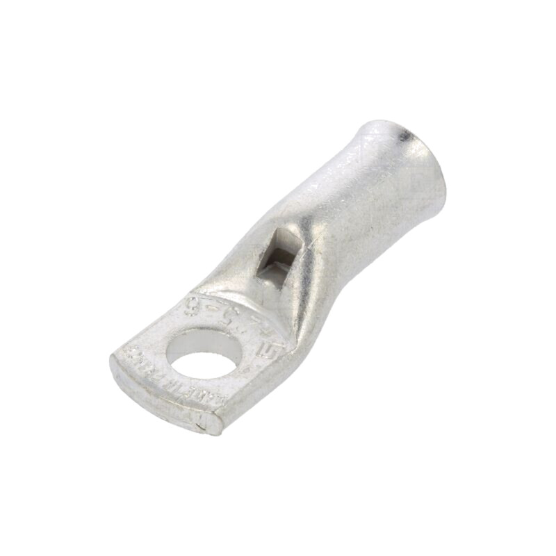 Vârf: inelar tubular; M6; 25mm2; crimpat; pe cablu; neizolat; cupru