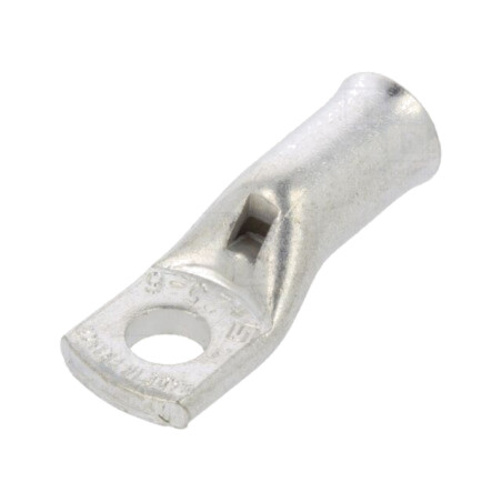 Vârf: inelar tubular; M6; 25mm2; crimpat; pe cablu; neizolat; cupru