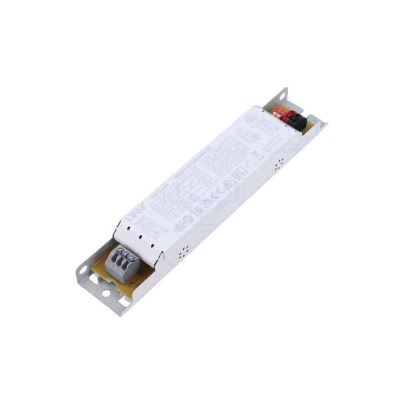 Alimentator: pulsatoriu; LED; 40W; 40÷130VDC; 250÷350mA; IP20; 91% Alimentator: pulsatoriu; LED; 40W; 40÷130VDC; 250÷350mA; IP20; 91%