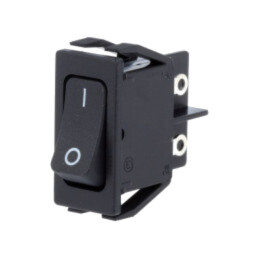ROCKER; DPST; Poz: 2; ON-OFF; 10A/250VAC; IP40; 100mΩ; UL94V-2