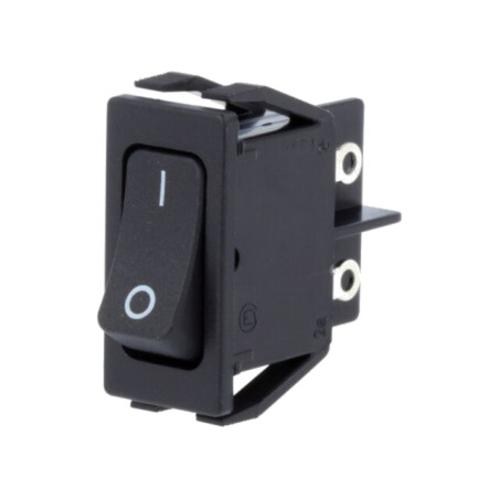 ROCKER; DPST; Poz: 2; ON-OFF; 10A/250VAC; IP40; 100mΩ; UL94V-2