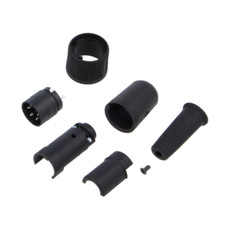 Conector: circular; 678; 150V; PIN: 4; mufă; tată; lipire; pe cablu