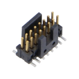 Conector: şiruri pini; tată; PIN: 16; 1,27mm; aurit; SMT; soclu; rolă