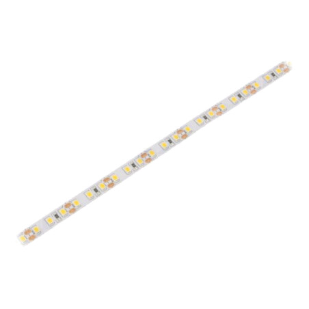 Bandă LED; alb cald; 2835; LED/m: 120; 8mm; PCB albe; IP20; 20W/m