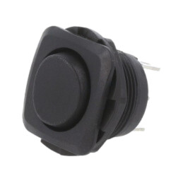 ROCKER; SP3T; Poz: 3; ON-OFF-ON; 10A/28VDC; neagră; fără; RB; UL94V-2