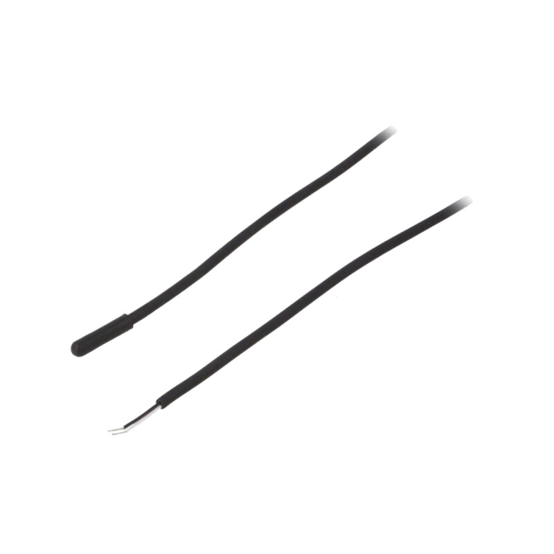 Senzor: temperatură; NTC; 10kΩ; Lung: 1,5m; Dimensiuni ext: Ø5x20mm