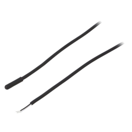Senzor: temperatură; NTC; 10kΩ; Lung: 1,5m; Dimensiuni ext: Ø5x20mm