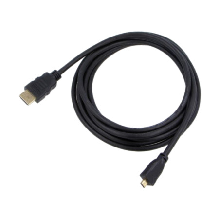 Cablu; HDMI 2.1; HDMI mufă,mufă  micro HDMI; PVC; Lung: 1m; negru