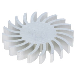 Radiator; LED; Ø: 70mm; H: 10mm; 2,28K/W