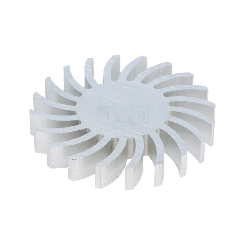 Radiator; LED; Ø: 70mm; H: 10mm; 2,28K/W