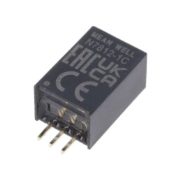 Convertor: DC/DC; Uintr: 16÷36VDC; Uieş: -12VDC,12VDC; THT; N78