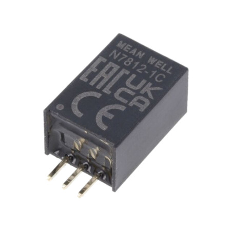 Convertor: DC/DC; Uintr: 16÷36VDC; Uieş: -12VDC,12VDC; THT; N78