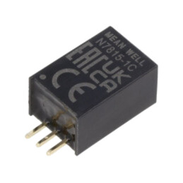 Convertor: DC/DC; Uintr: 20÷36VDC; Uieş: -15VDC,15VDC; THT; N78