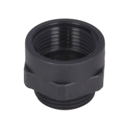 Adaptor filet; Filet int: PG13,5; Filet ext: M20; poliamidă