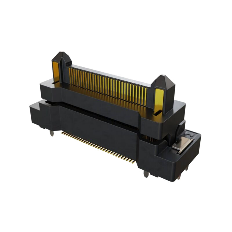Conector: PCB-PCB; tată; PIN: 64(4+60); 0,5mm; H: 14,55mm; F11 Conector: PCB-PCB; tată; PIN: 64(4+60); 0,5mm; H: 14,55mm; F11