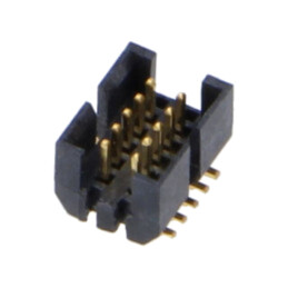 Conector: PCB-PCB; tată; PIN: 10; 0,8mm; FTE; aurit; SMT; soclu; 2,7A