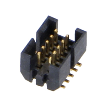 Conector: PCB-PCB; tată; PIN: 10; 0,8mm; FTE; aurit; SMT; soclu; 2,7A
