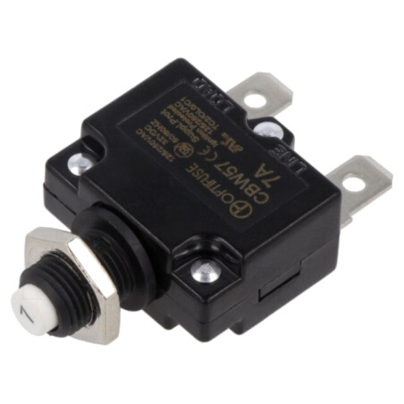 Siguranţă: termică; 7A; Imax: 1kA; 125V,250V; 32VDC,50VDC