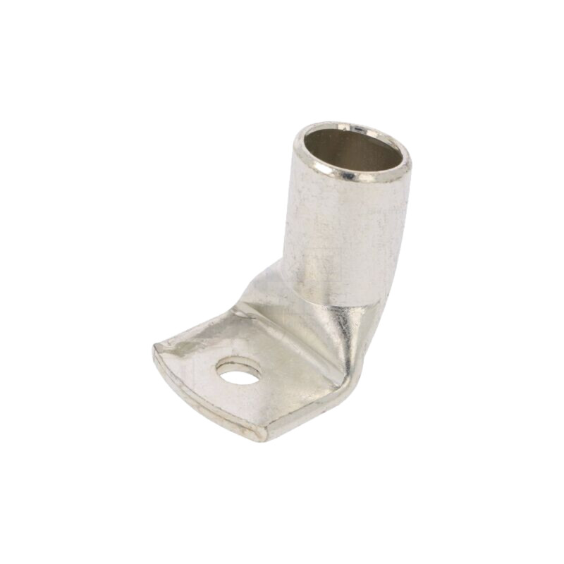 Vârf: inelar tubular; M8; 150mm2; crimpat; pe cablu; în unghi 90°