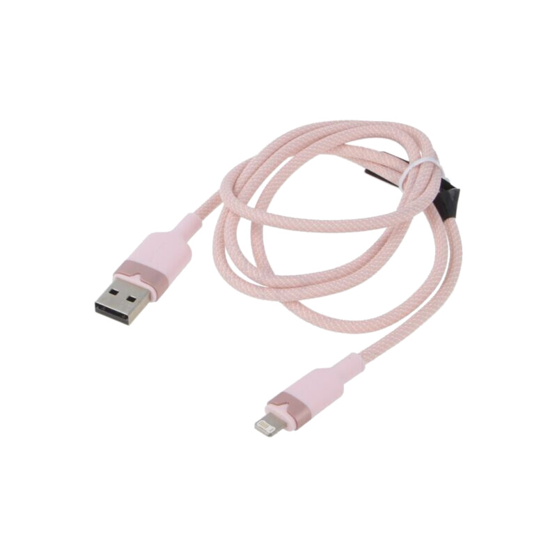 Cablu; USB 2.0; mufă Apple Lightning,USB A mufă; nichelat; 1m