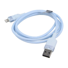 Cablu; USB 2.0; mufă Apple Lightning,USB A mufă; nichelat; 1m