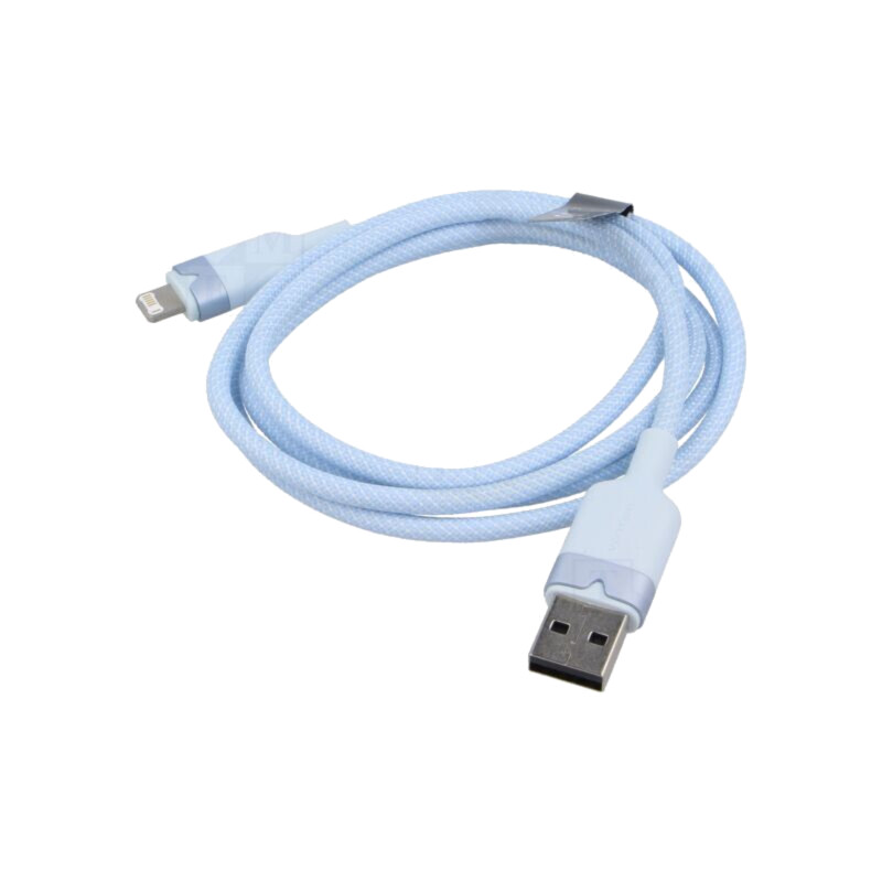 Cablu; USB 2.0; mufă Apple Lightning,USB A mufă; nichelat; 1m