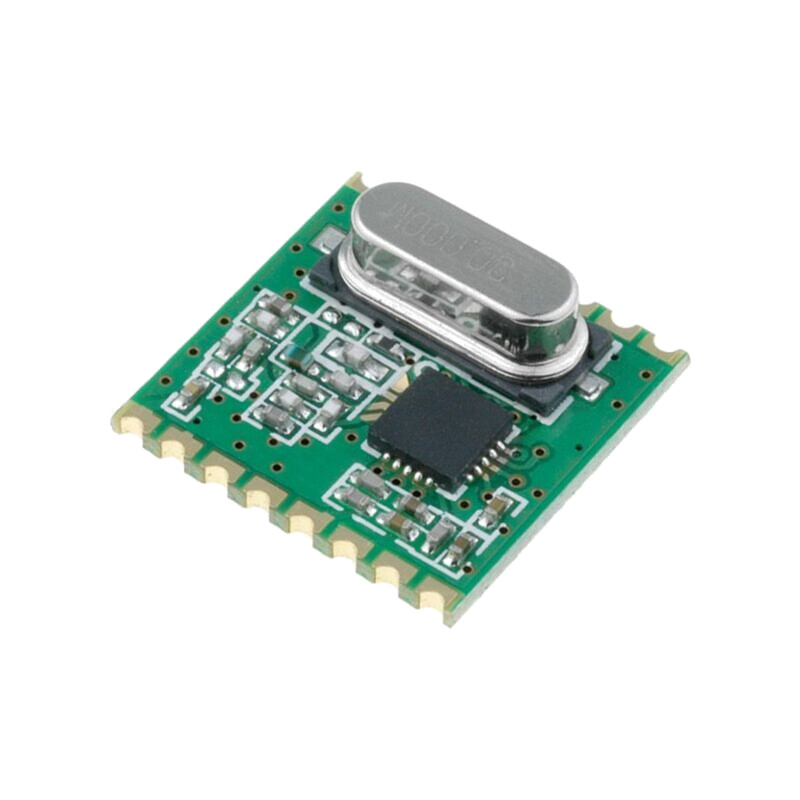 Modul: RF; emiţător-receptor FM; FSK; 433,92MHz; SPI; -121dBm; SMD
