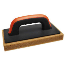 Finishing trowel; with sponge; L: 250mm; W: 130mm