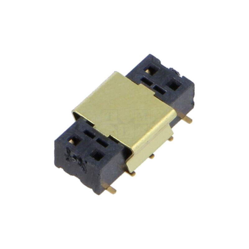 Conector: şiruri pini; mamă; PIN: 10; 2,54mm; aurit; SMT; soclu; rolă