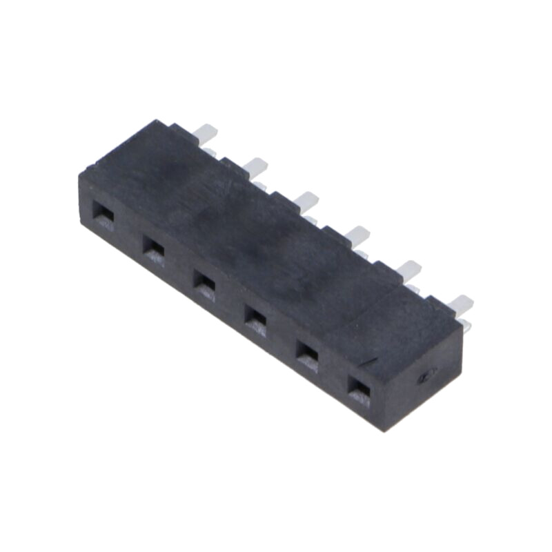Conector: şiruri pini; soclu; tată; PIN: 6; drept; 5,08mm; THT; 1x6