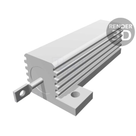 Rezistor: bobinat; cu radiator; înşurubare; 22kΩ; 50W; ±5%