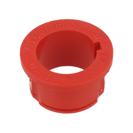 Manşon pentru grilă de protecţie ventilator; 22mm