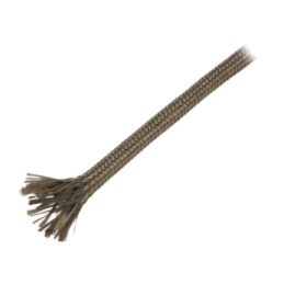 Manşon electroizolant; fibră de bazalt; kaki; -260÷560°C; L: 10m