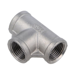 Conector filetat; cu ramificaţie "T"; max.10bar; 46mm
