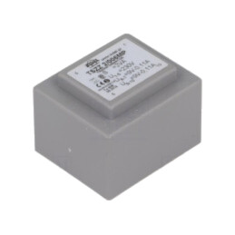 Transformator: încapsulat; 2VA; 230VAC; 9V; 9V; 110mA; 110mA; PCB