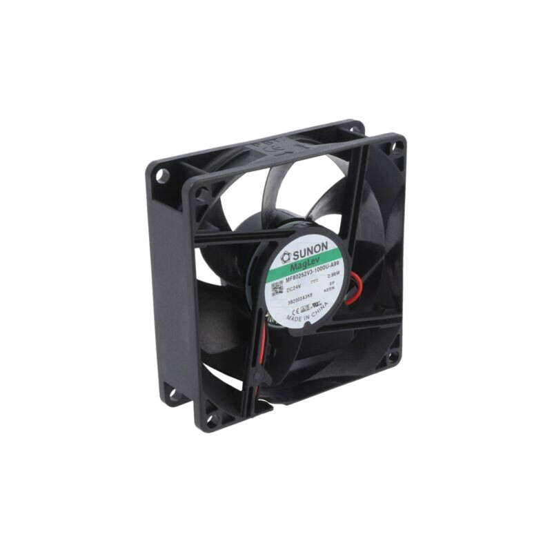 Ventilator: DC; axial; 24VDC; 80x80x25mm; 56,06m3/h; 28dBA; Vapo
