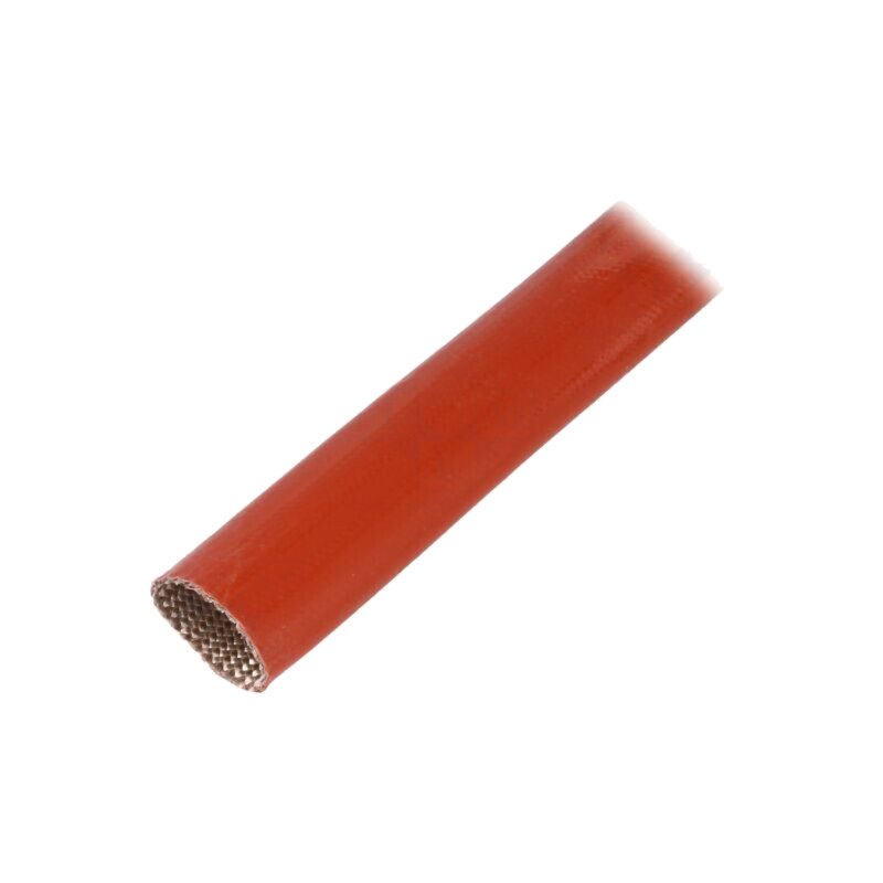 Manşon electroizolant; fibră de sticlă; cărămiziu; -60÷250°C