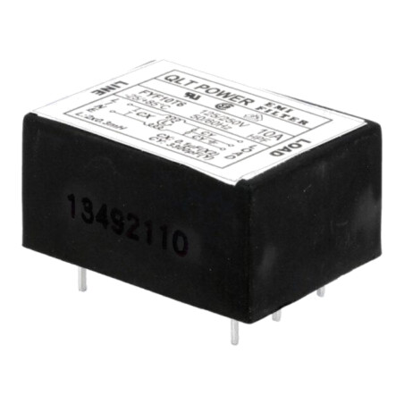 Filtru: anti-interferenţe; 250VAC; Cx: 100nF; Cy: 3,3nF; 0,3mH; THT