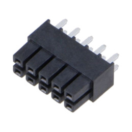 Conector: PCB-PCB; soclu; miniMATE; mamă; PIN: 10; drept; 2,54mm; THT