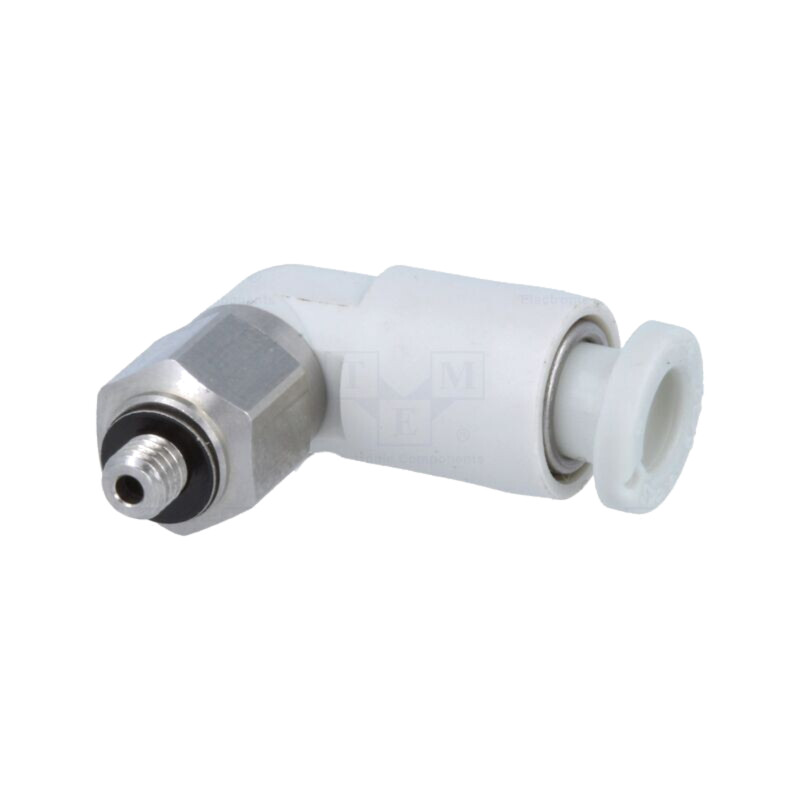 Racord push-in; filetate,în unghi de 90°; -1÷10bar; Filet: M3
