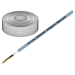Cablu: pentru transmitere date; UNITRONIC® FD P plus; PUR; gri