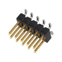 Conector: şiruri pini; şir pini; AMPMODU MOD II; tată; PIN: 10