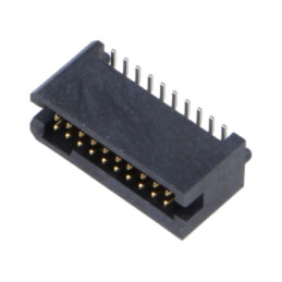 Conector: PCB-PCB; tată; PIN: 20; 1,27mm; TFM; argintat selectiv