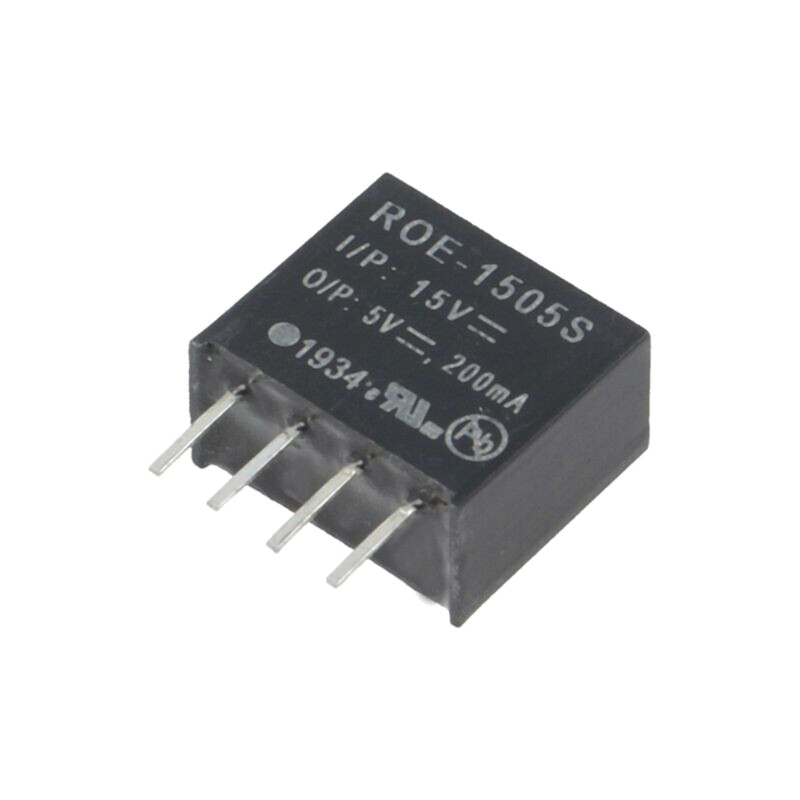 Convertor: DC/DC; 1W; Uintr: 13,5÷16,5VDC; Uieş: 5VDC; Iieş: 200mA
