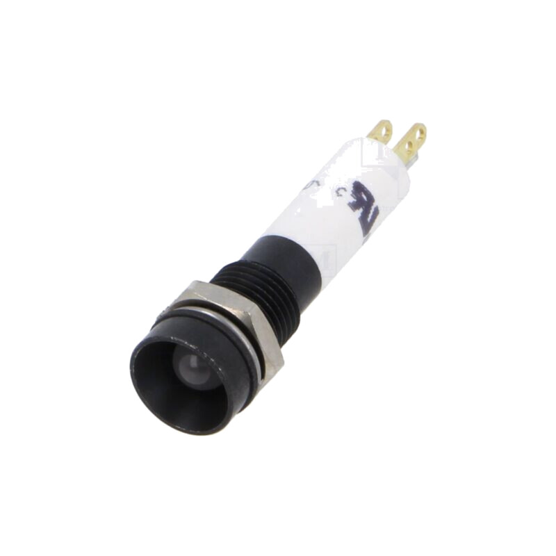 Lampă de control: LED; concav; roşu/verde/galben; 24VDC; Ø9mm