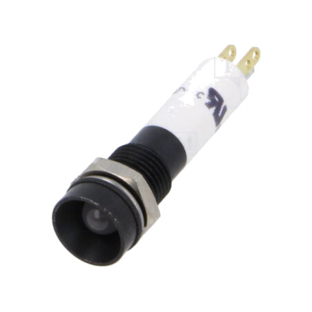 Lampă de control: LED; concav; roşu/verde/galben; 24VDC; Ø9mm