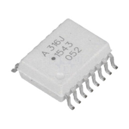 Optocuplor; SMD; Ch: 1; OUT: controler IGBT; 5kV; SO16-W; 30kV/μs