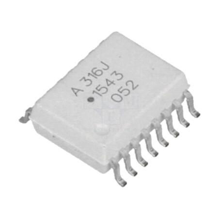 Optocuplor; SMD; Ch: 1; OUT: controler IGBT; 5kV; SO16-W; 30kV/μs