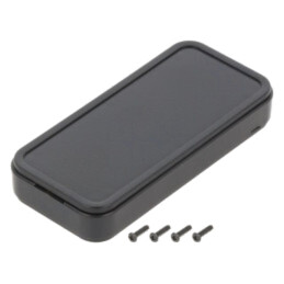 Carcasă: universală; X: 35mm; Y: 75mm; Z: 12mm; CS; ABS; neagră; IP40
